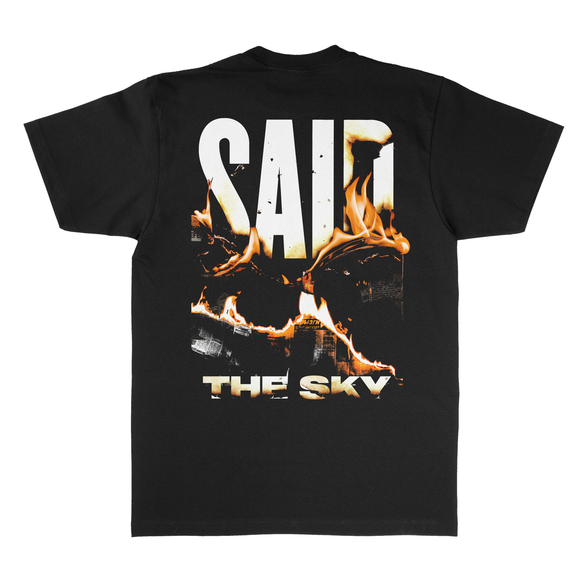Fire Tee – Said the Sky | Official Merch Store
